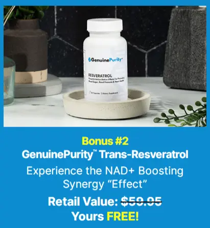 GenuinePurity liposomal NMN free bonus gift #2